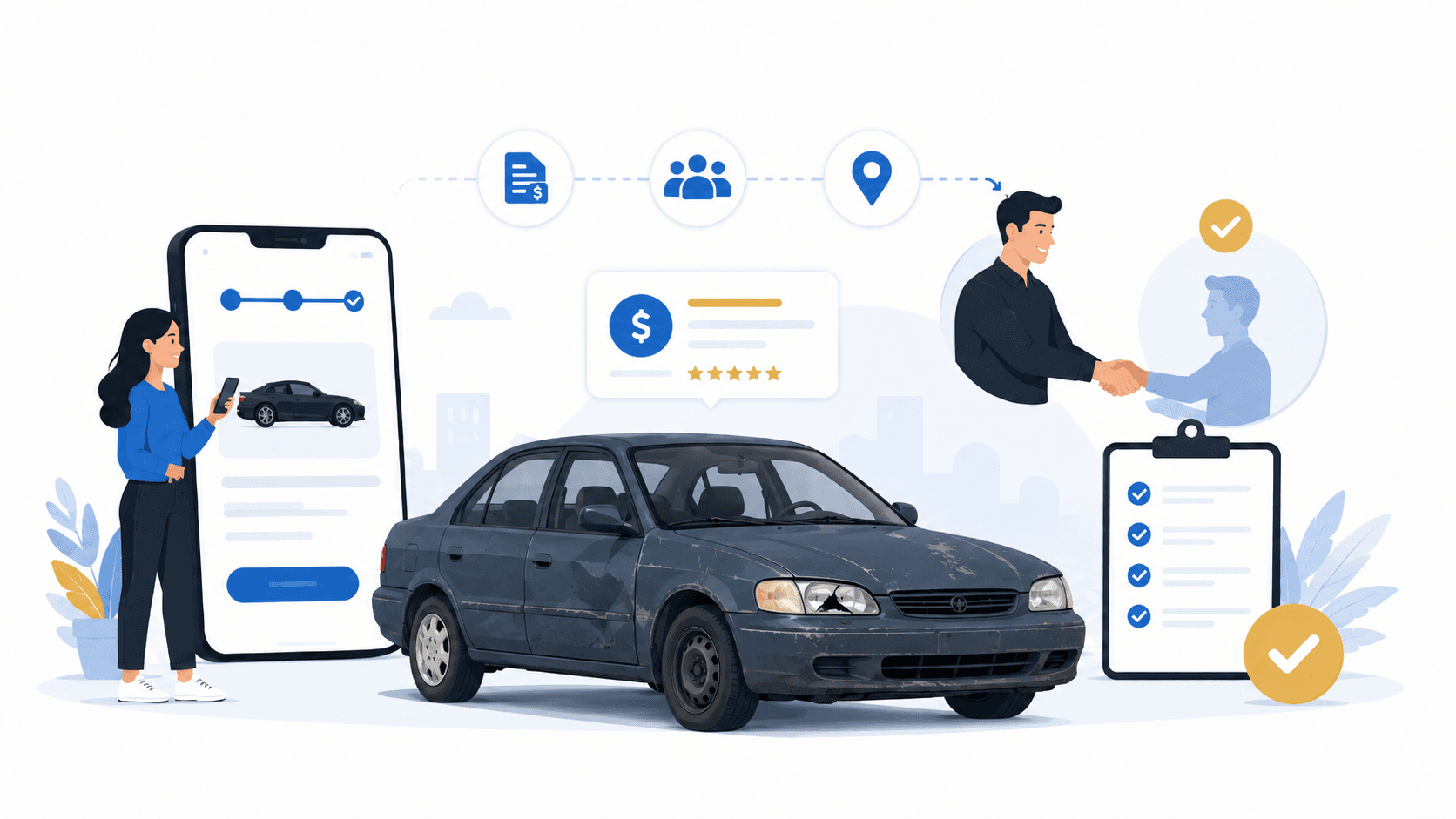 Sell your used car fast for cash with CarBid